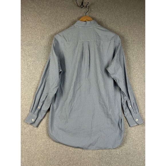 Vineyard Vines Shirt Mens Large Blue Gingham  Murray 100% Cotton Button Down - Picture 3 of 9